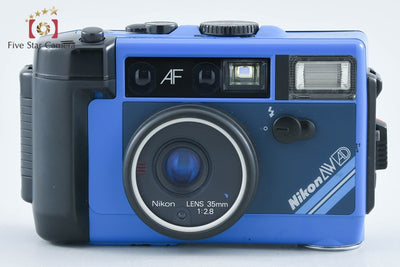 【中古】Nikon ニコン L35 AW AD ブルー コンパクトフィルムカメラ