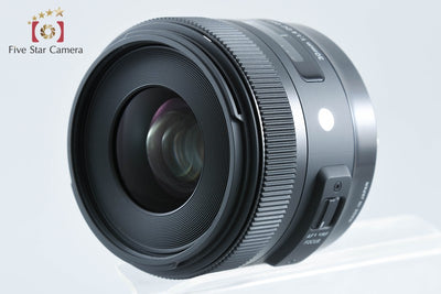 【中古】SIGMA シグマ Art 30mm f/1.4 DC HSM キヤノン用 元箱付き