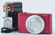 【中古】SONY ソニー Cyber-shot DSC-WX500 レッド デジタルスチルカメラ 多言語対応