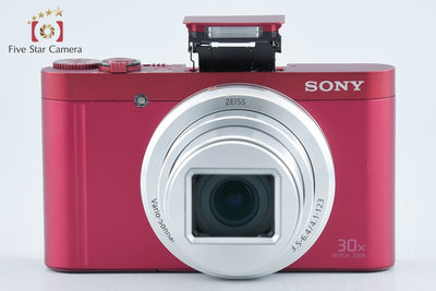 【中古】SONY ソニー Cyber-shot DSC-WX500 レッド デジタルスチルカメラ 多言語対応