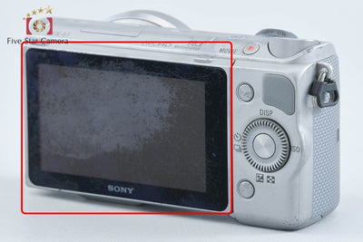 【中古】SONY ソニー α NEX-5T シルバー ダブルズームレンズキット 多言語対応