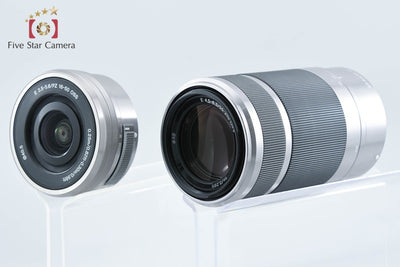 【中古】SONY ソニー α NEX-5T シルバー ダブルズームレンズキット 多言語対応
