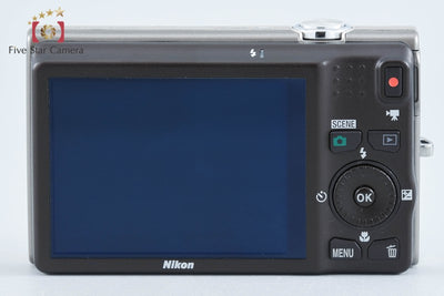 【中古】Nikon ニコン COOLPIX S6200 プラチナシルバー コンパクトデジタルカメラ