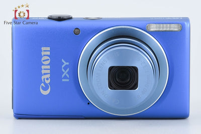 【中古】Canon キヤノン IXY 100F ブルー コンパクトデジタルカメラ 元箱付き