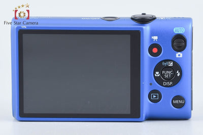 【中古】Canon キヤノン IXY 100F ブルー コンパクトデジタルカメラ 元箱付き