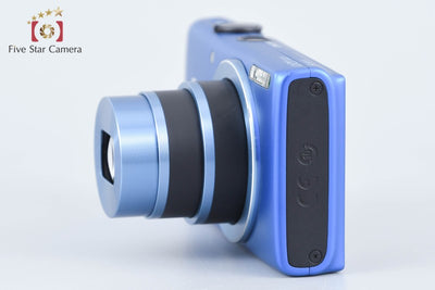 【中古】Canon キヤノン IXY 100F ブルー コンパクトデジタルカメラ 元箱付き