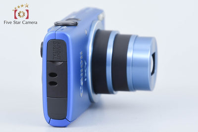 【中古】Canon キヤノン IXY 100F ブルー コンパクトデジタルカメラ 元箱付き