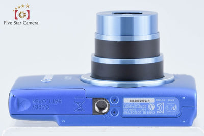 【中古】Canon キヤノン IXY 100F ブルー コンパクトデジタルカメラ 元箱付き