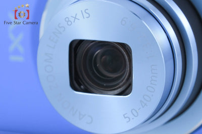 【中古】Canon キヤノン IXY 100F ブルー コンパクトデジタルカメラ 元箱付き
