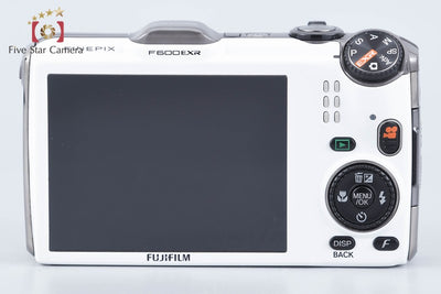 【中古】FUJIFILM 富士フイルム FinePix F600EXR ホワイト コンパクトデジタルカメラ