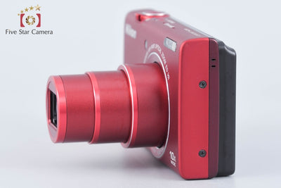 【中古】Nikon ニコン COOLPIX S6200 ブリリアントレッド コンパクトデジタルカメラ