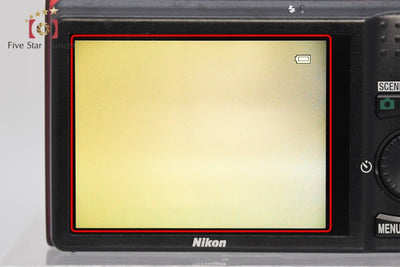 【中古】Nikon ニコン COOLPIX S6200 ブリリアントレッド コンパクトデジタルカメラ