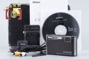 【中古】Nikon ニコン COOLPIX S60 パープリッシュブラック コンパクトデジタルカメラ 元箱付き