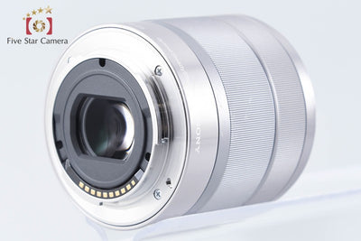 【中古】SONY ソニー E 18-55mm f/3.5-5.6 OSS SEL1855 シルバー