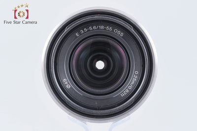 【中古】SONY ソニー E 18-55mm f/3.5-5.6 OSS SEL1855 シルバー