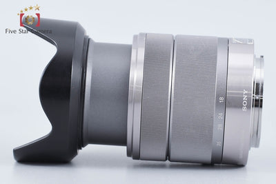 【中古】SONY ソニー E 18-55mm f/3.5-5.6 OSS SEL1855 シルバー