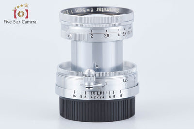 【中古】Leica ライカ Summitar 50mm f/2 後期 円形絞り L39 ライカスクリューマウント