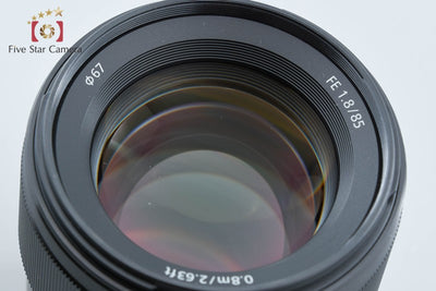 【中古】SONY ソニー FE 85mm f/1.8 SEL85F18