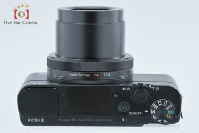 【中古】SONY ソニー Cyber-Shot RX100 III DSC-RX100M3 コンパクトデジタルカメラ 多言語対応
