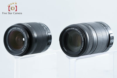 【中古】Canon キヤノン EOS Kiss X7 ダブルズームキット ブラック シャッター回数僅少
