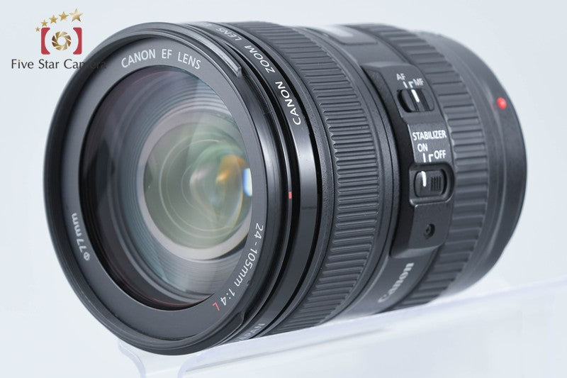 中古】Canon キヤノン EF 24-105mm f/4 L IS USM – Five Star Camera