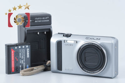 【中古】CASIO カシオ HIGH SPEED EXILIM EX-ZR400 シルバー コンパクトデジタルカメラ