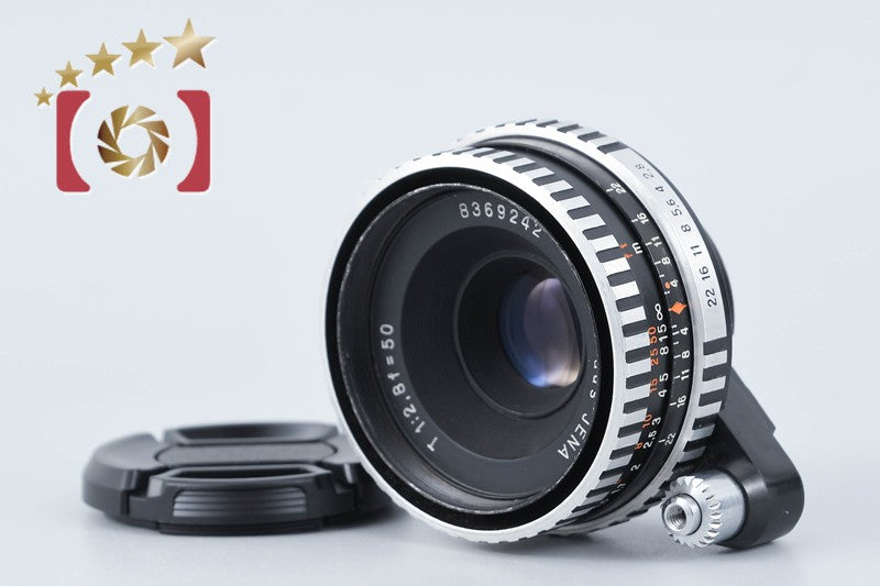 【中古】Carl Zeiss カールツァイス aus JENA T 50mm f/2.8 エキザクタマウント