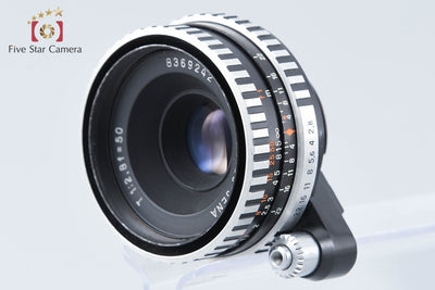 【中古】Carl Zeiss カールツァイス aus JENA T 50mm f/2.8 エキザクタマウント