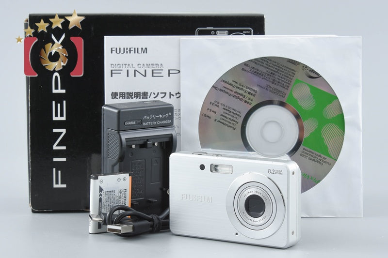 【中古】FUJIFILM 富士フイルム FinePix J10 コンパクトデジタルカメラ 元箱付き
