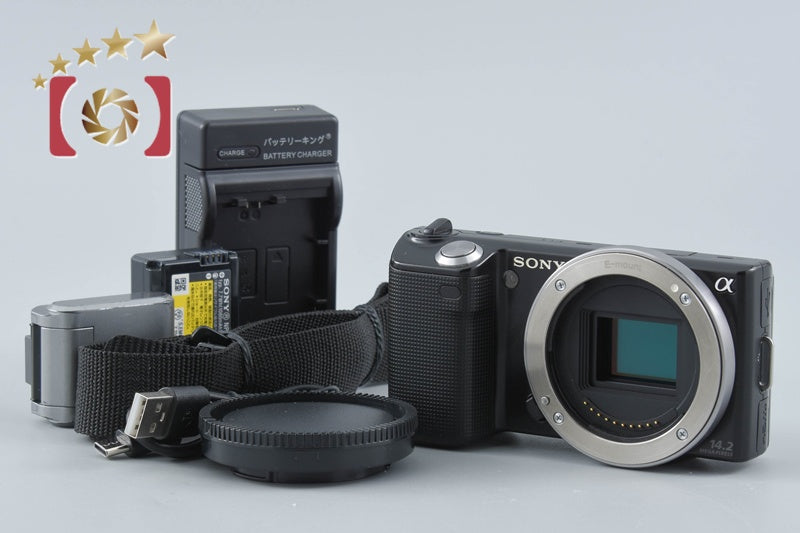 【中古】SONY ソニー α NEX-5 ブラック ミラーレス一眼カメラ