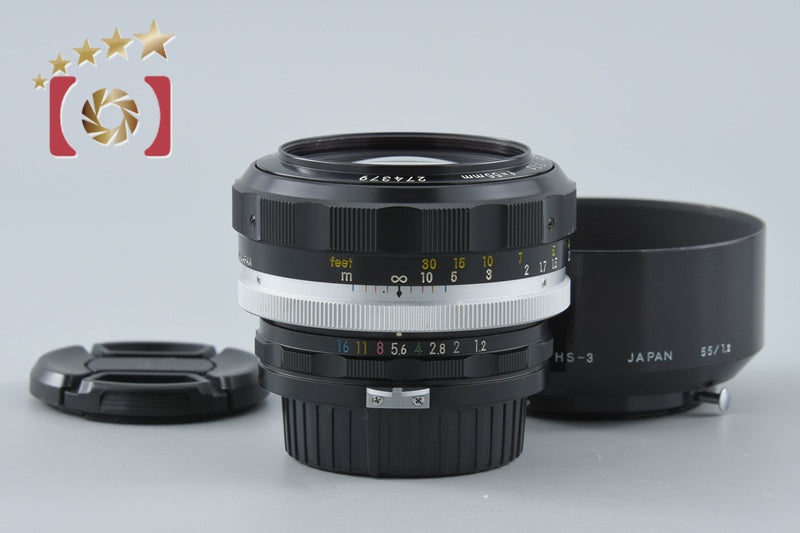 【中古】Nikon ニコン NIKKOR-S.C Auto 55mm f/1.2