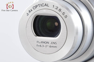 【中古】FUJIFILM 富士フイルム FinePix V10 シルバー コンパクトデジタルカメラ