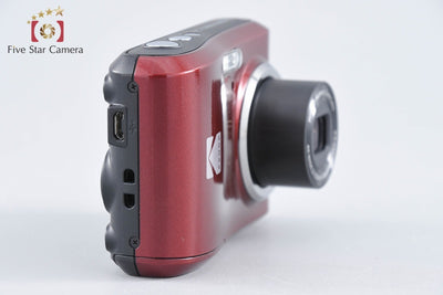 【中古】KODAK コダック PIXPRO FZ45 レッド コンパクトデジタルカメラ
