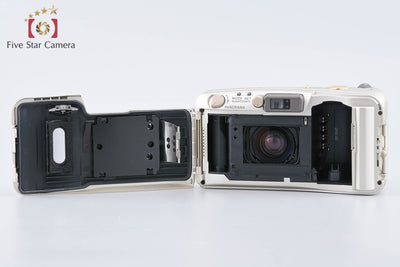 【中古】OLYMPUS オリンパス μ[mju:] ZOOM 105 DELUXE コンパクトフィルムカメラ 元箱付き