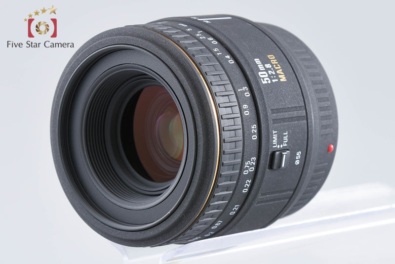 中古】SIGMA シグマ 50mm f/2.8 EX MACRO ソニー・ミノルタ用 – Five