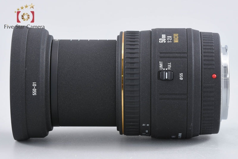 中古】SIGMA シグマ 50mm f/2.8 EX MACRO ソニー・ミノルタ用 – Five