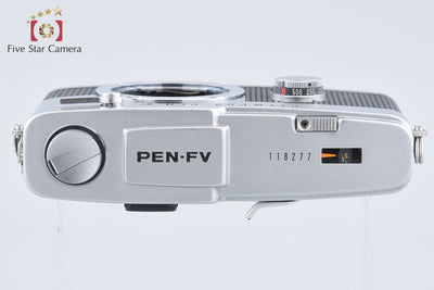 【中古】OLYMPUS オリンパス PEN FV シルバー フィルム一眼レフカメラ
