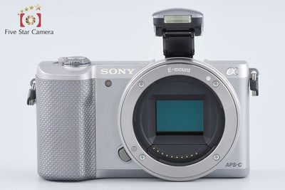【中古】SONY ソニー α5000 ILCE-5000L パワーズームレンズキット シルバー