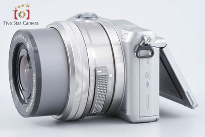 【中古】SONY ソニー α5000 ILCE-5000L パワーズームレンズキット シルバー