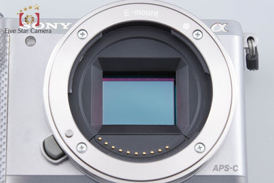 【中古】SONY ソニー α5000 ILCE-5000L パワーズームレンズキット シルバー