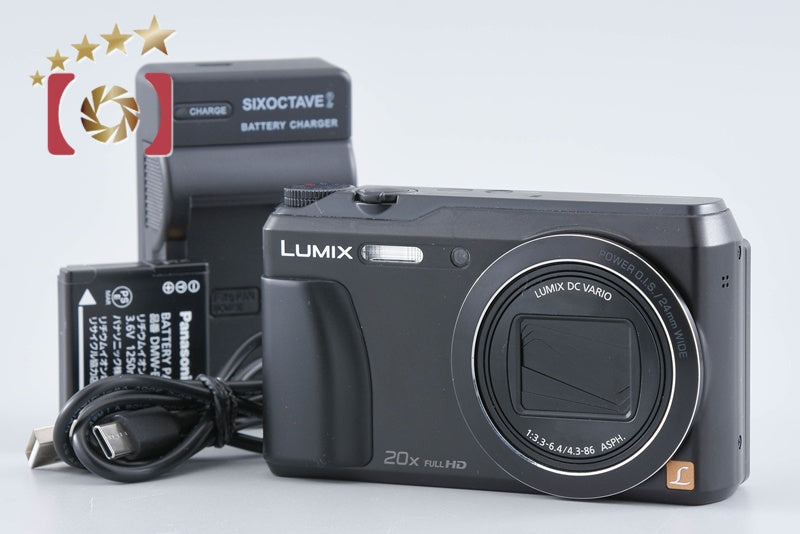 【中古】Panasonic パナソニック LUMIX DMC-TZ55 ブラック コンパクトデジタルカメラ