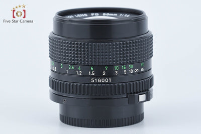 【中古】Canon キヤノン New FD 50mm f/1.4