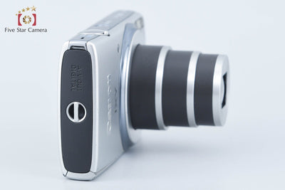 【中古】Canon キヤノン IXY 140 シルバー コンパクトデジタルカメラ 元箱付き