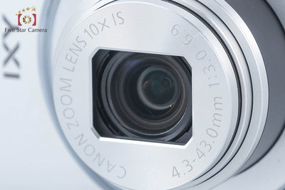 【中古】Canon キヤノン IXY 140 シルバー コンパクトデジタルカメラ 元箱付き