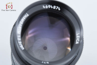 【中古】Leica ライカ Thambar-M 90mm f/2.2 11697 復刻版 ライカMマウント 希少品