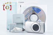 【中古】Canon キヤノン IXY 30S シルバー コンパクトデジタルカメラ 元箱付き