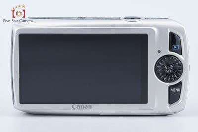 【中古】Canon キヤノン IXY 30S シルバー コンパクトデジタルカメラ 元箱付き