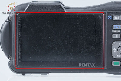 【中古】RICOH リコー PENTAX ペンタックス Optio WG-1 ブラック 防水アクションカメラ