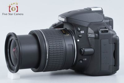 【中古】Nikon ニコン D5300 AF-P 18-55 VR レンズキット ブラック