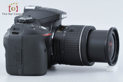【中古】Nikon ニコン D5300 AF-P 18-55 VR レンズキット ブラック
